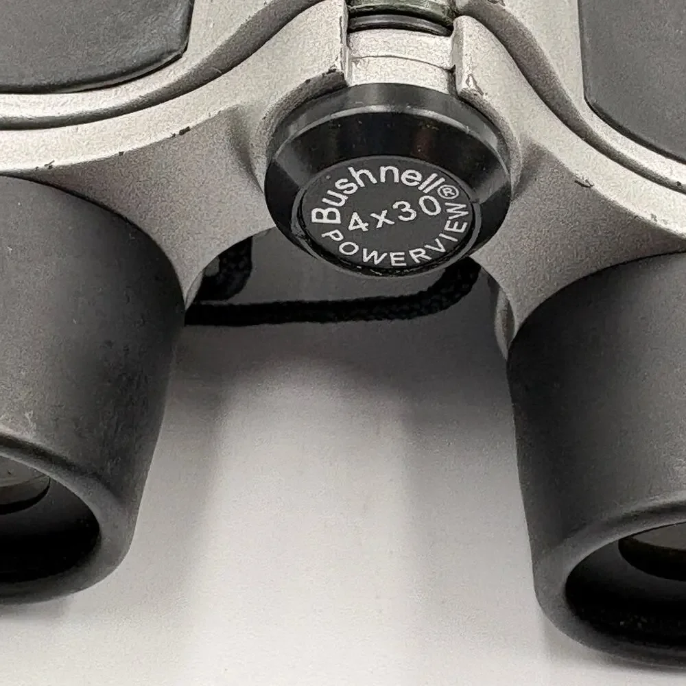 Bushnell Powerview 4x30 Insta-Focus Binoculars With Black Case